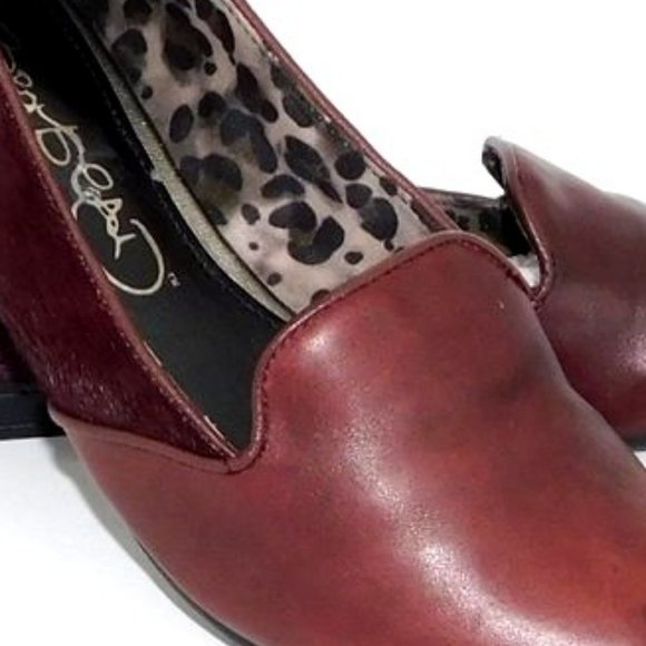 Naturalizer "David Bromstad" Unique Burgundy Leather Loafer * Size 6.5 - Picture 4 of 11